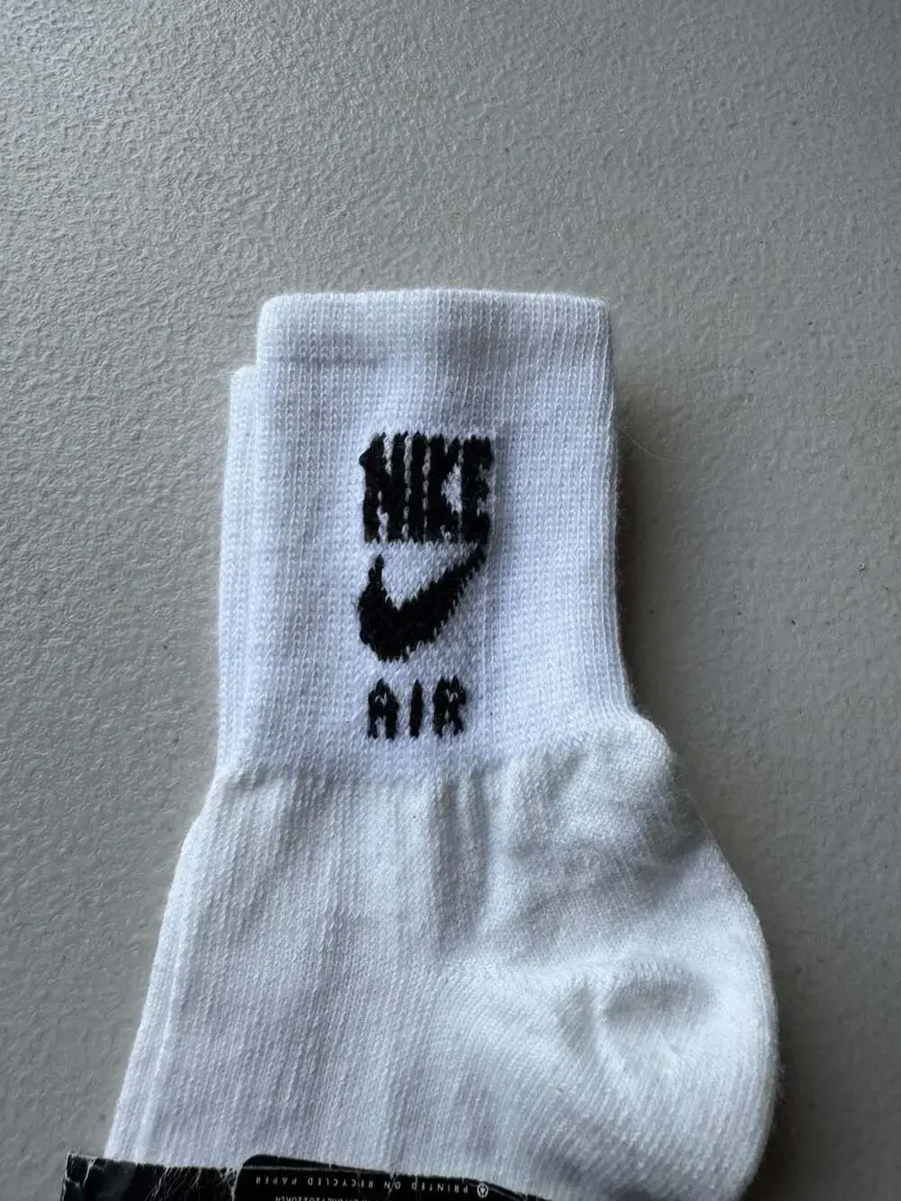 Vintage Nike Air Lightweight Quarter Socks (Size 9-11)